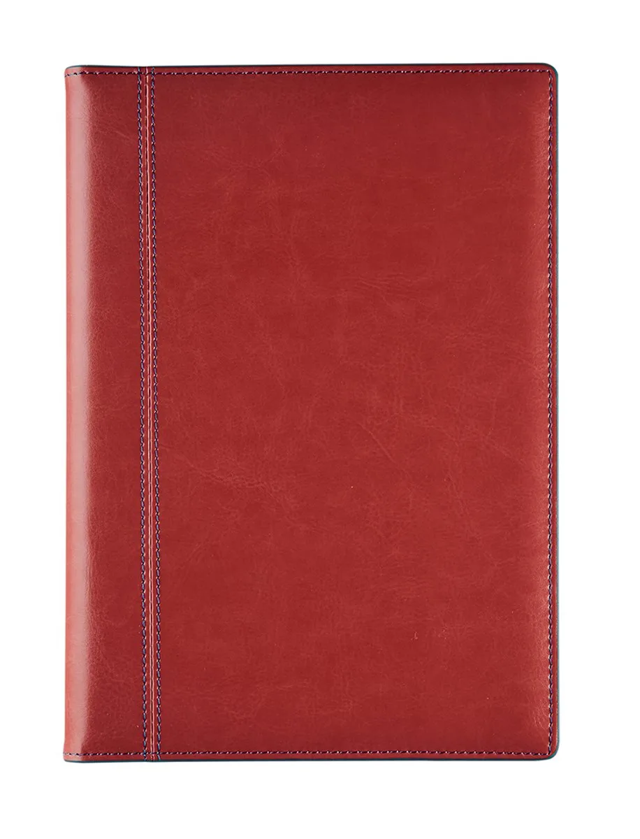 agenda 2027 - DELTA [0.834] - PALERMO FASHION - Zakagenda - 1 week op 2 pagina's - Weekoverzicht - Gespiraleerd - 8.1 x 12 cm/Klein formaat!! fra Brepols i Koraalrood – produktbillede