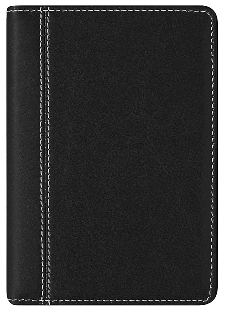 agenda 2027 - DELTA [0.834] - PALERMO - Zakagenda - 1 week op 2 pagina's - Weekoverzicht - Gespiraleerd - 8.1 x 12 cm/Klein formaat!! fra Brepols i Sort – produktbillede