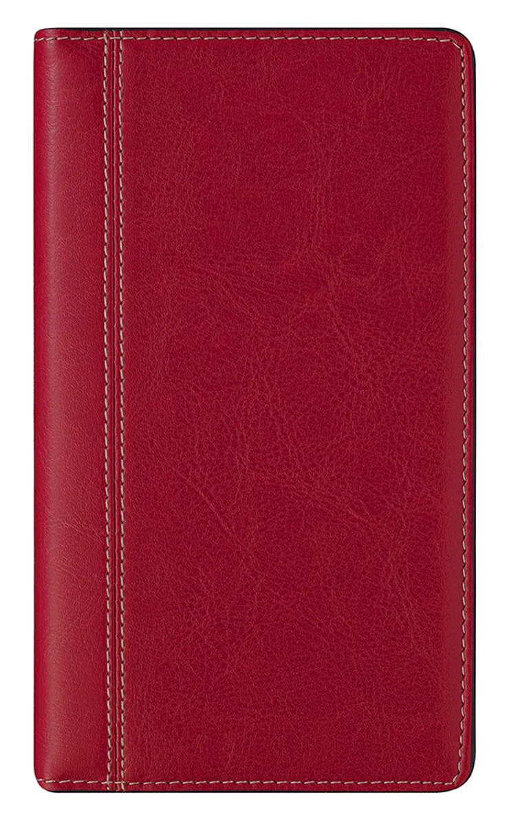 agenda 2027 - INTERPLAN [0.736] - PALERMO + ABC - Zakagenda - 1 week op 2 pagina's - Weekoverzicht - Gespiraleerd - 9 x 16 cm de Brepols en Rouge – photo produit