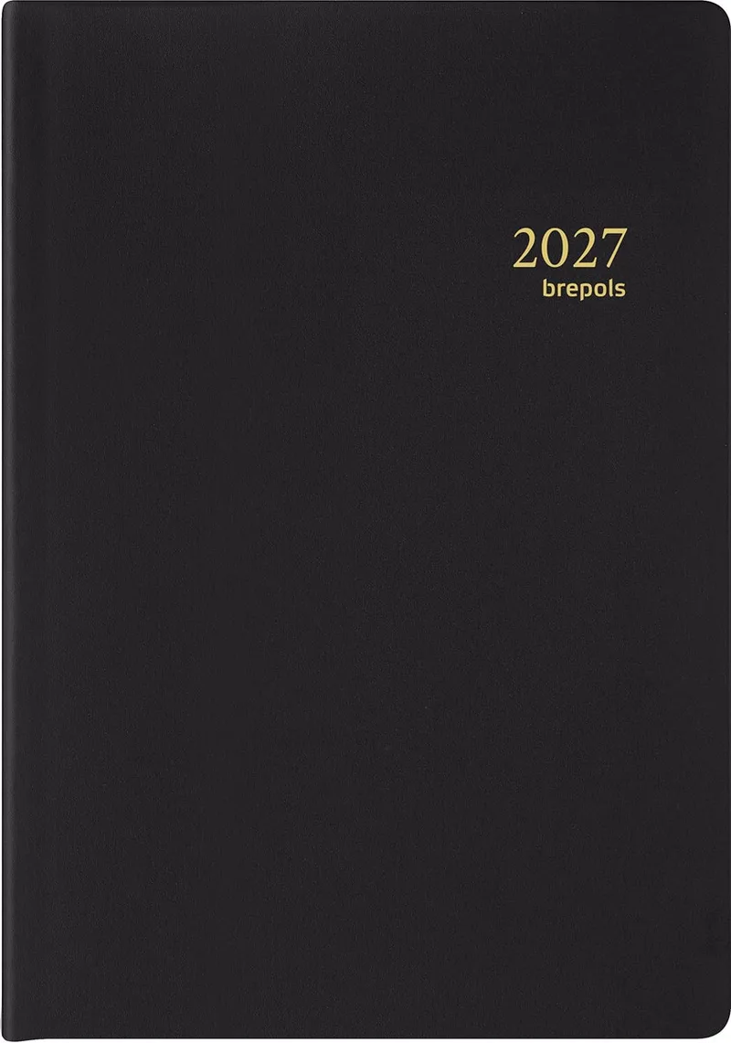 agenda Armada Seta 4-talig, zwart, 2027 by Brepols – product photo
