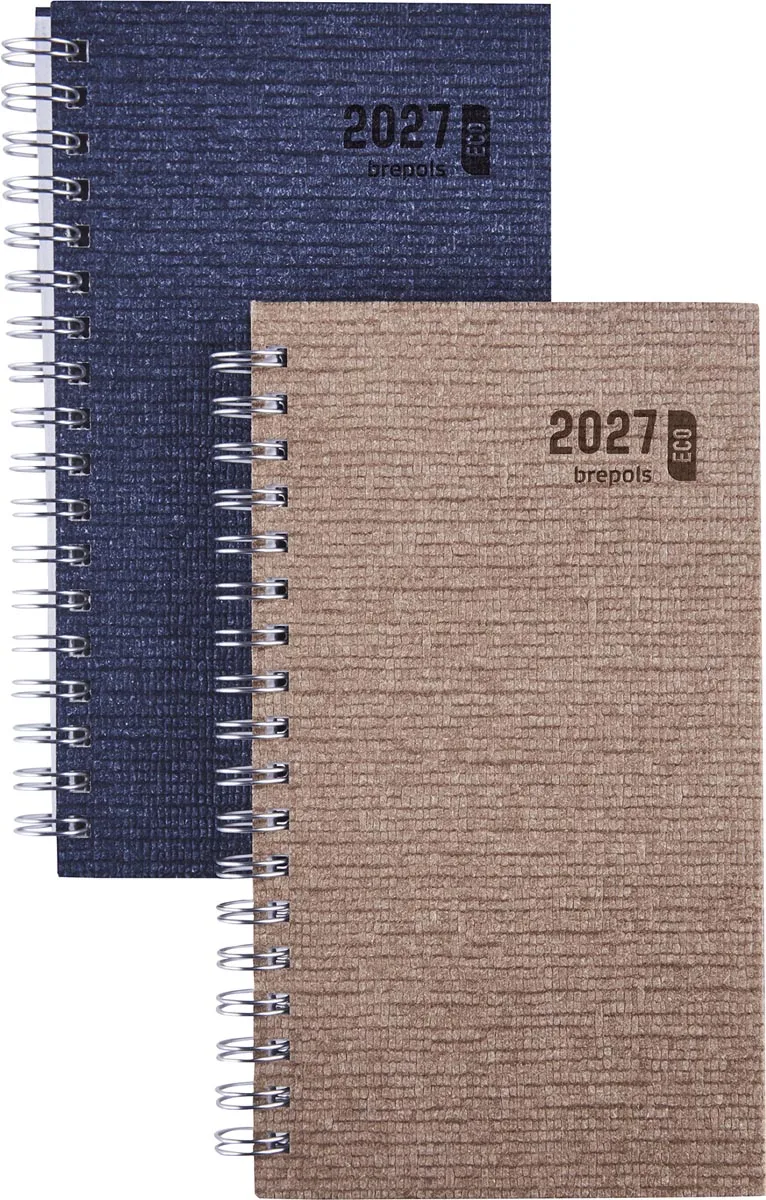 agenda Ecorama, Kazar, assorti, 2027, spiraalgebonden by Brepols – product photo