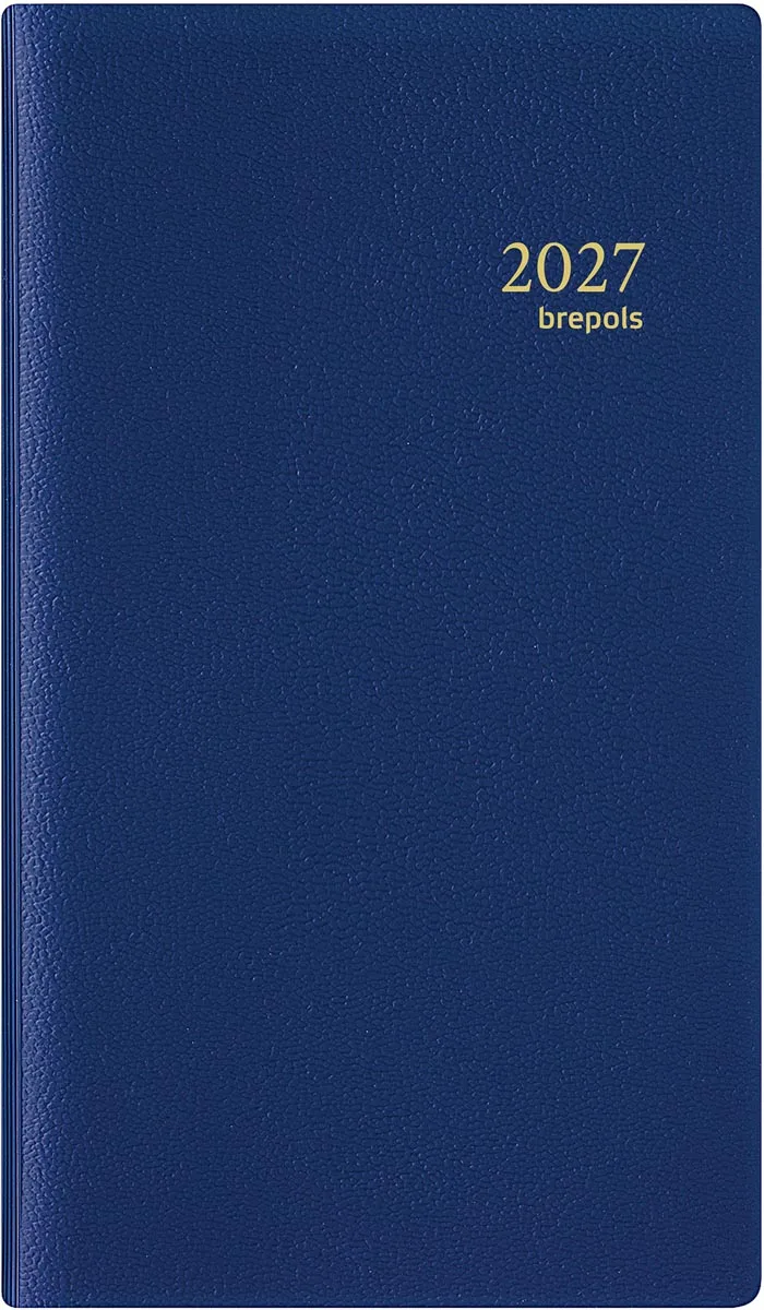 agenda Interplan Genova, blauw, 2027 van Brepols – productfoto