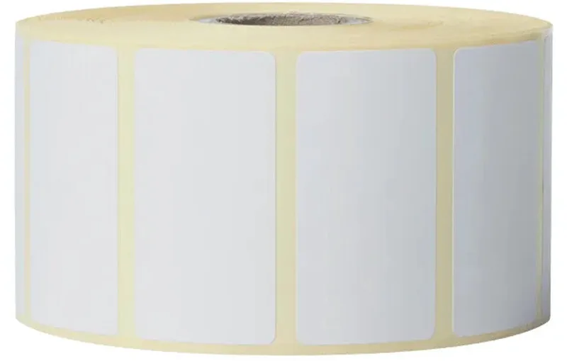 BDE-1J026051-102 voorgestanste labelrol met witte labels van 51 mm x 26 mm en 1.900 labels per rol voor het printen van hoogwaardige labels de Brother en Blanc – photo produit