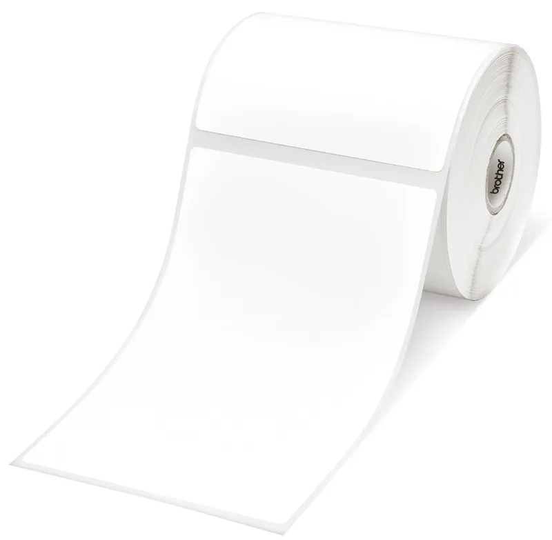 BDE-1J026076-102 Papier-Etiketten, 76 x 26 mm fra Brother – produktbillede