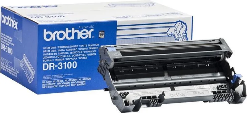 DR-3100 drum standard capacity 20.000 pagina's 1-pack by Brother in Black – product photo