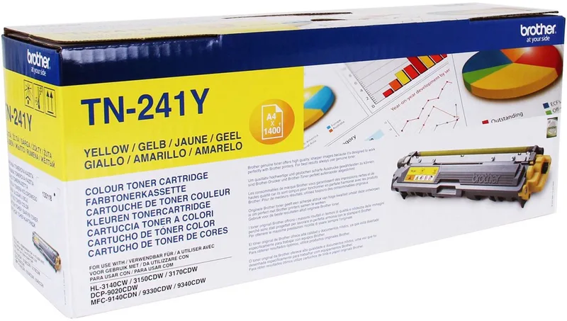 HL-3140CW/3150CDW/3170CDW tonercartridge van Brother in Geel – productfoto
