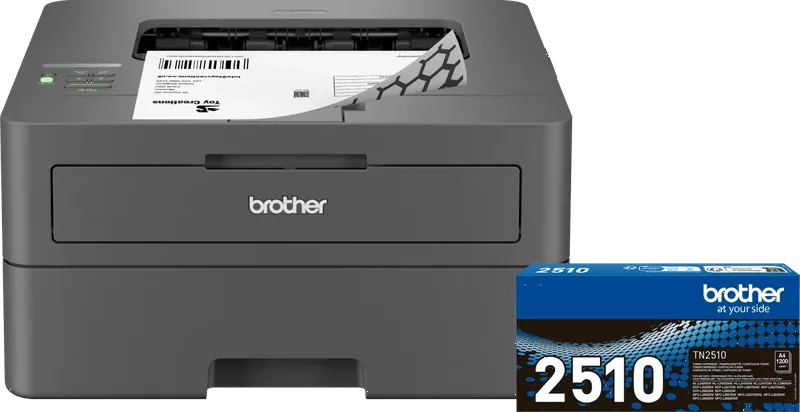 HL-L2400DWE + 1 extra zwarte toner de Brother – photo produit