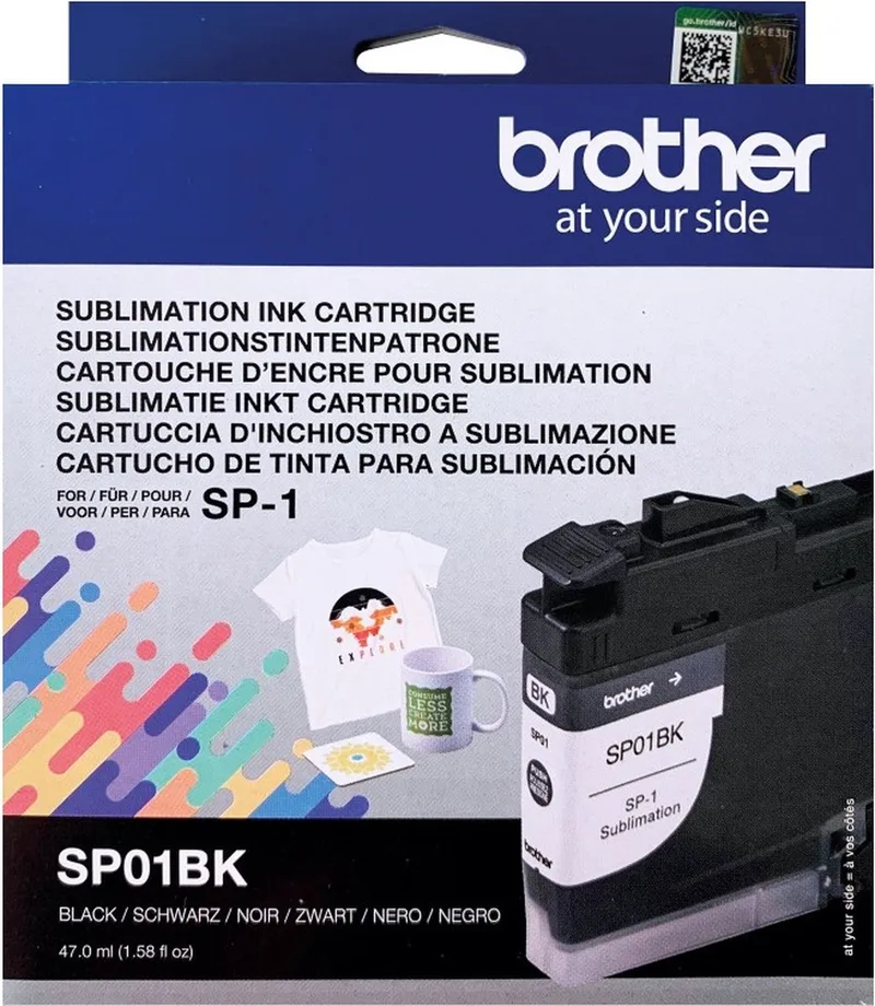 Inktcartridge black sublimatieprinter SP-1 by Brother in Black – product photo