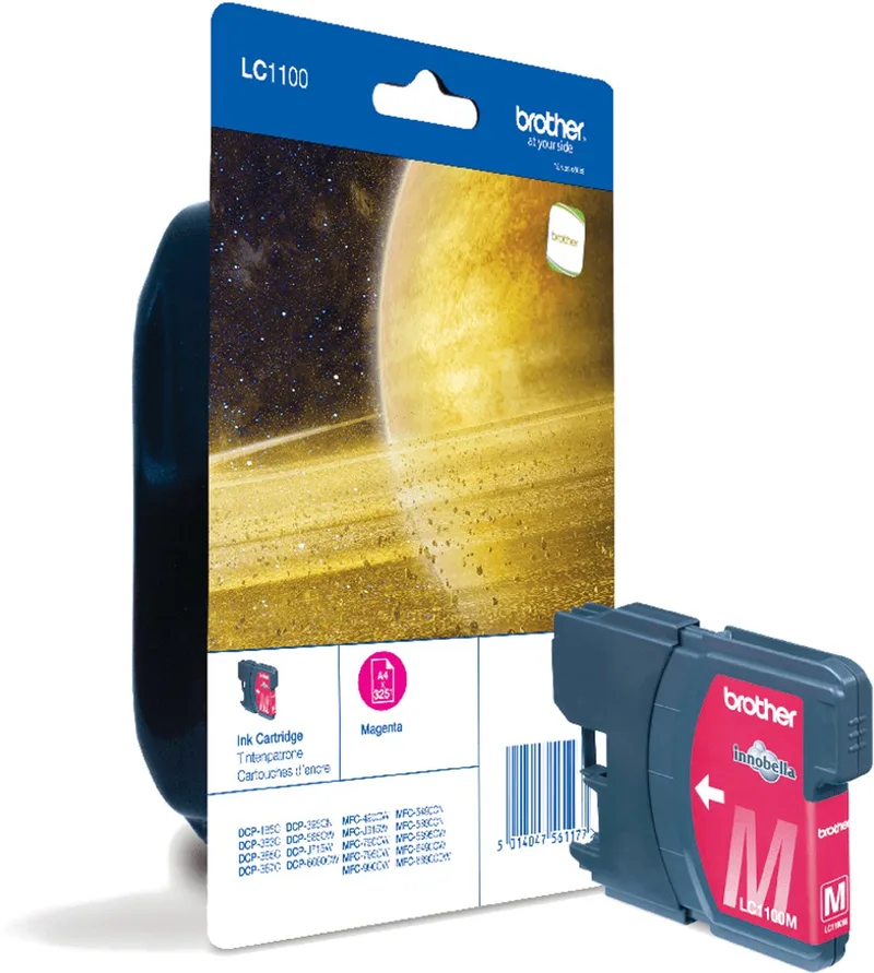 Inktcartridge Brother LC-1100YBP de Brother en Jaune – photo produit