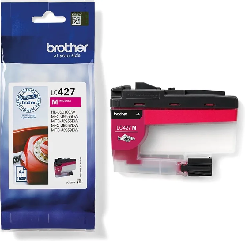 Inktcartridge brother lc-427m | 1 stuk | 5 stuks by Brother in Red – product photo