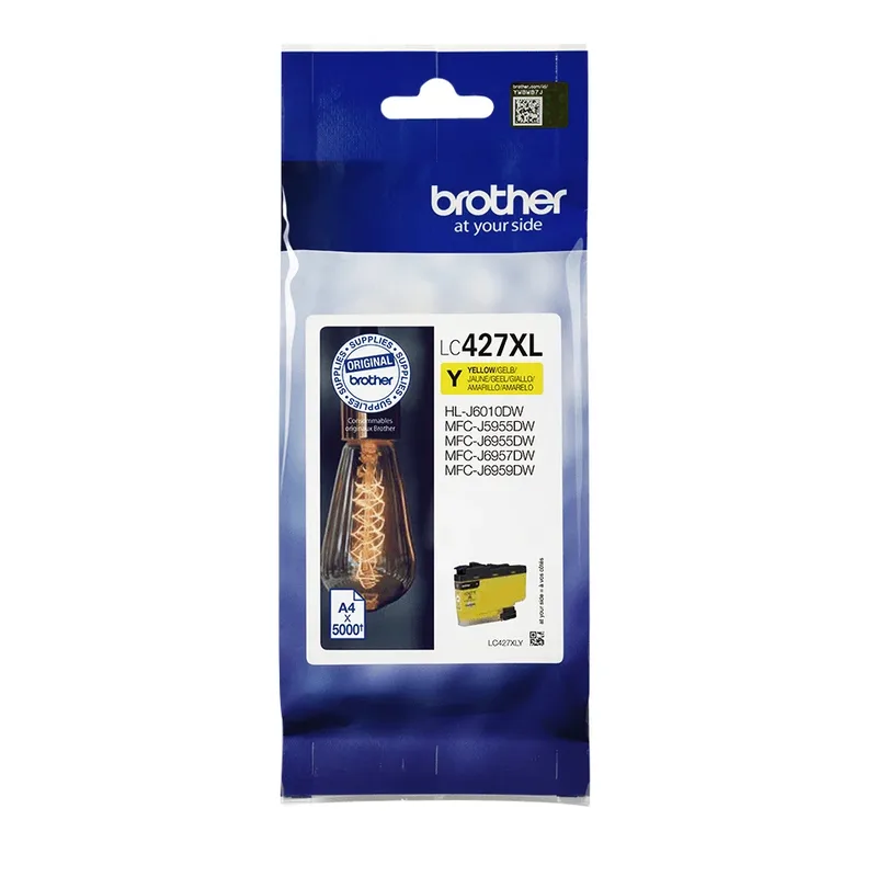 Inktcartridge brother lc-427xly geel | 5 stuks de Brother – photo produit