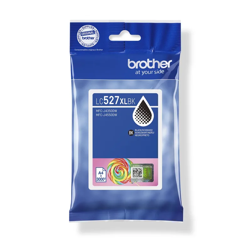 Inktcartridge brother lc-527xlbk zwart | 5 stuks van Brother – productfoto