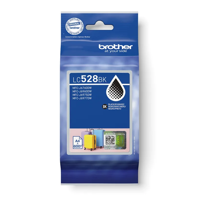 Inktcartridge brother lc-528bk zwart | 5 stuks by Brother – product photo