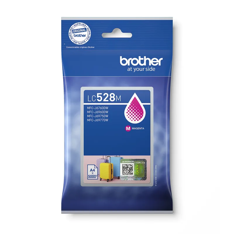 Inktcartridge brother lc-528m rood | 5 stuks by Brother – product photo