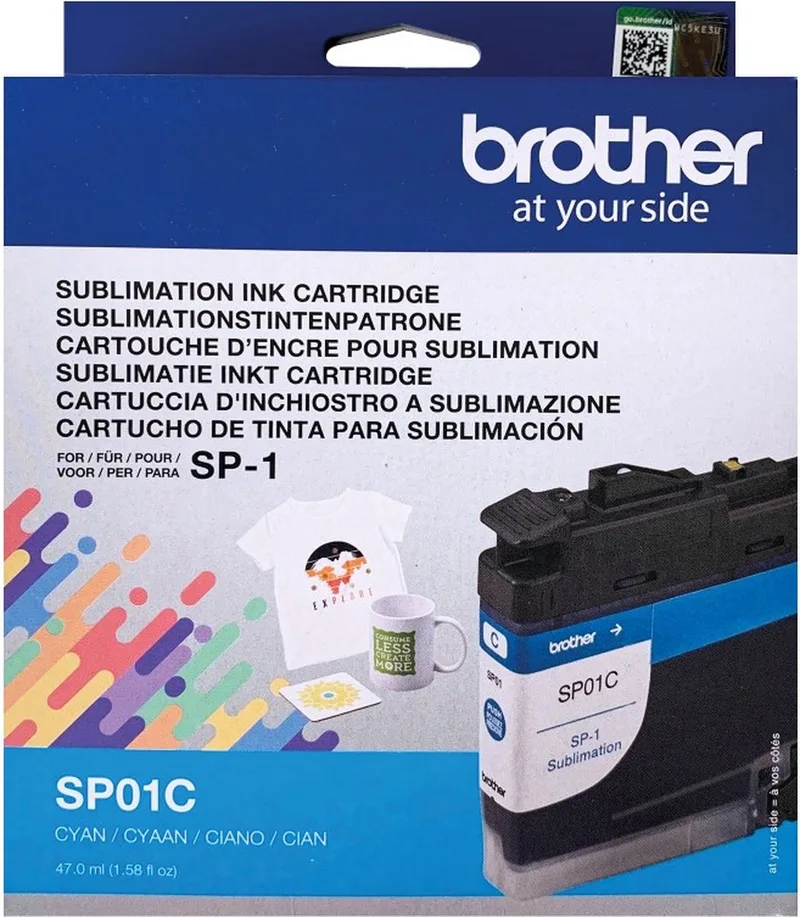 Inktcartridge sublimatieprinter SP-1 by Brother in Cyan – product photo
