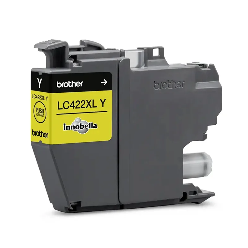 INKTPATROON LC422XLY van Brother in Geel – productfoto 2 van 2
