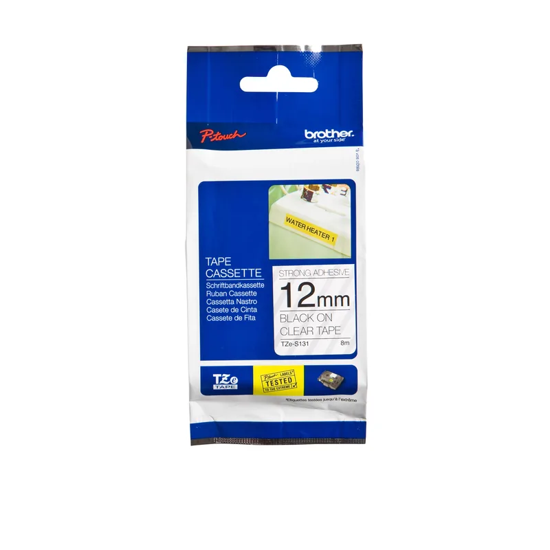 Labeltape brother ptouch tzes231 12mm wit | 25 stuks de Brother – photo produit