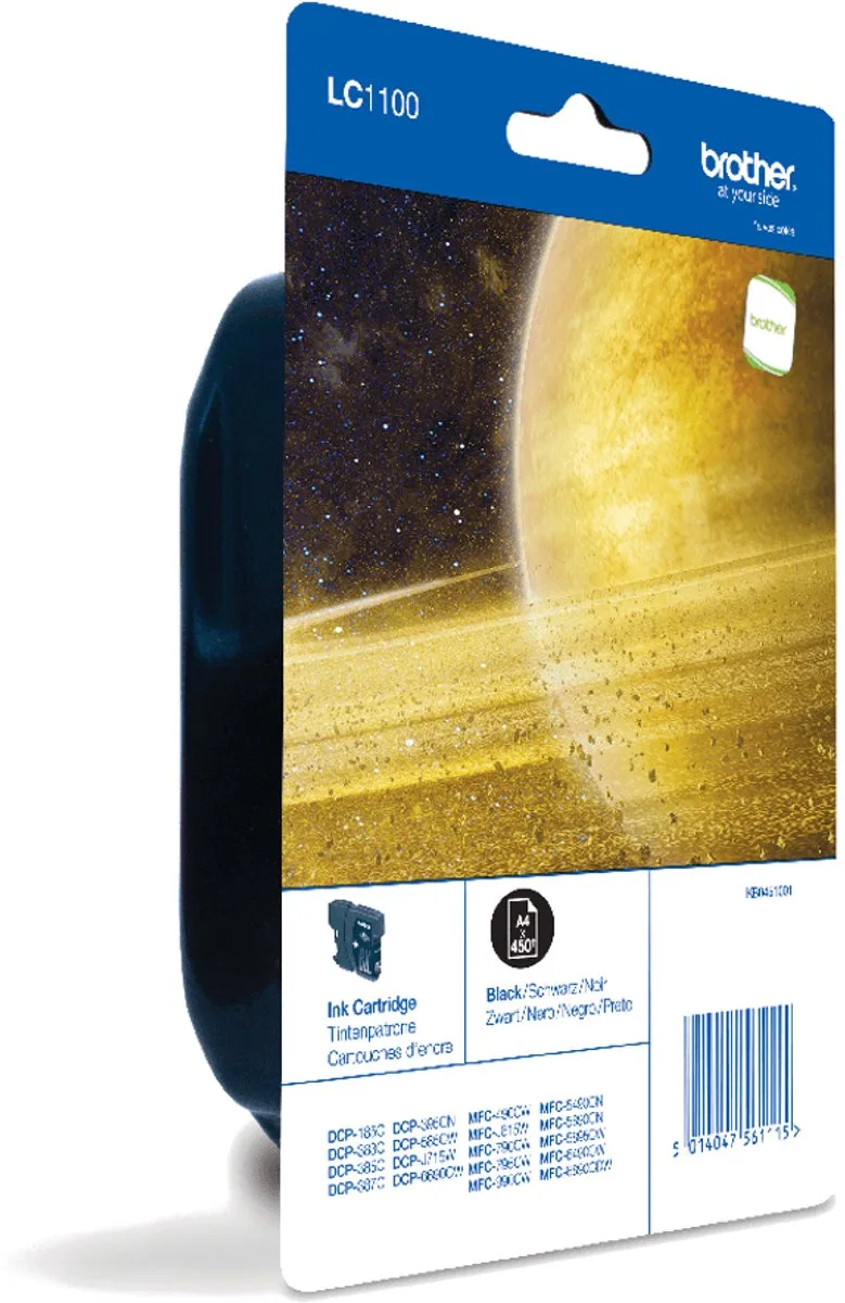 LC-1100BKBP - Inktcartridge by Brother in Black – product photo
