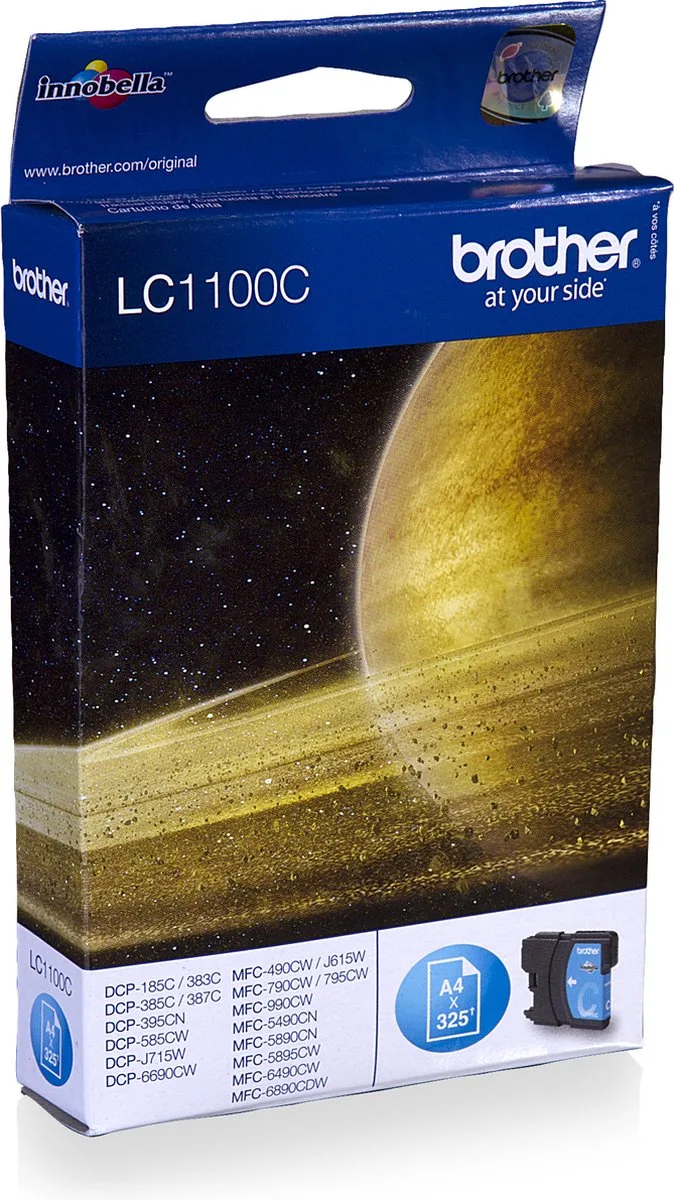 LC-1100C - Inktcartridge von Brother in Cyaan – Produktfoto