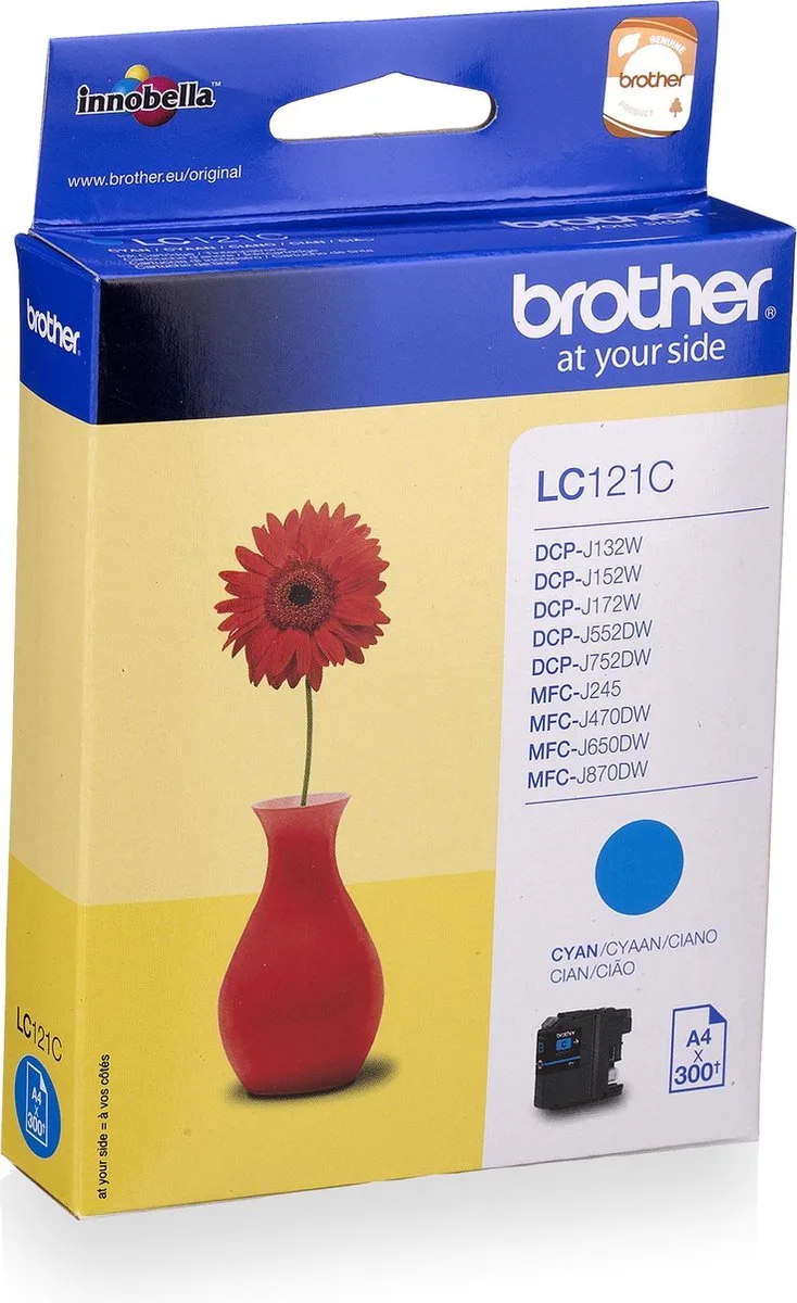 LC-121 - Inktcartridge de Brother en Cyaan – photo produit