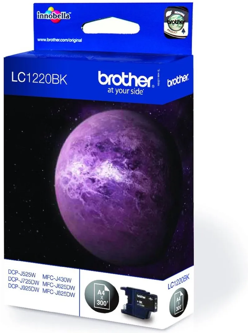 LC-1220BK - Inktcartridge fra Brother i Sort – produktbillede