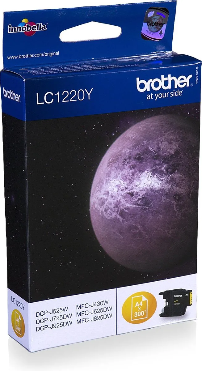 LC-1220Y - Inktcartridge by Brother in Yellow – product photo