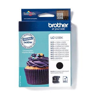 LC-123BK - Inktcartridge by Brother in Black – product photo 1 of 2