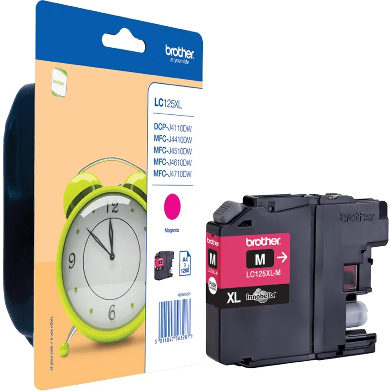 LC-125XLMBP - Inktcartridge / Hoge Capaciteit de Brother en Magenta – photo produit