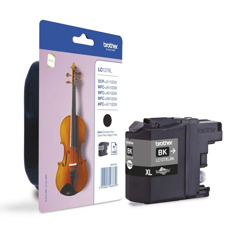 LC-127XLBKBPDR inktcartridge 1 stuk origineel XL zwart by Brother – product photo