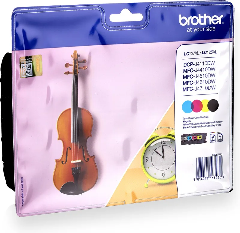 LC-127XLVALBPDR - Inktcartridge - Multipack de Brother en Noir – photo produit