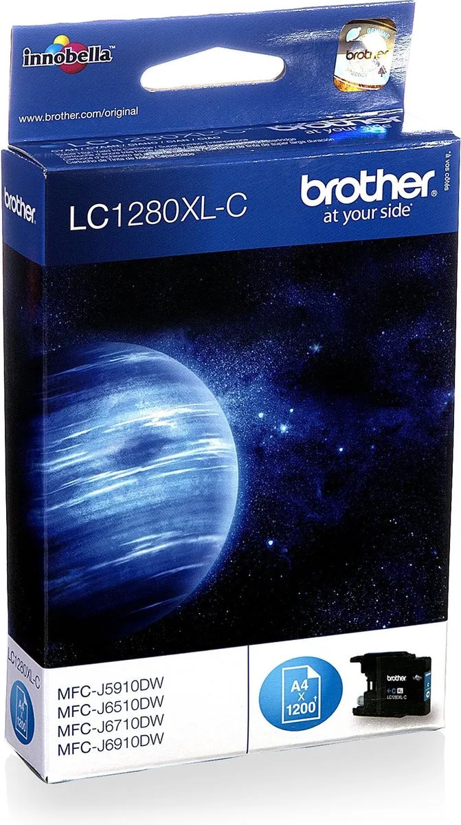 LC-1280 - Inktcartridge de Brother en Cyaan – photo produit