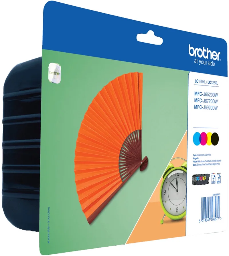LC-129XL - Inktcartridge / Zwart / Geel / Magenta / Cyaan / Hoge Capaciteit by Brother in Black, Cyaan, Magenta, Yellow – product photo