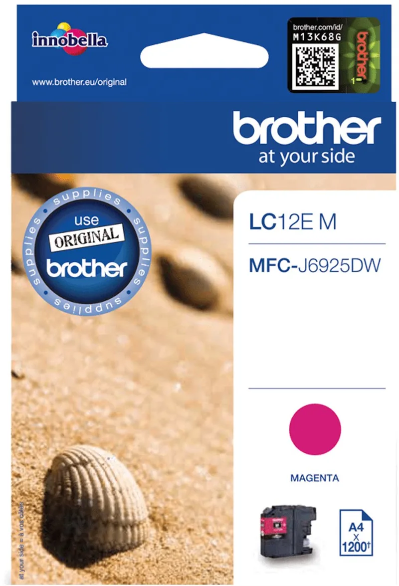 LC-12EM - Inktcartridge by Brother in Magenta – product photo