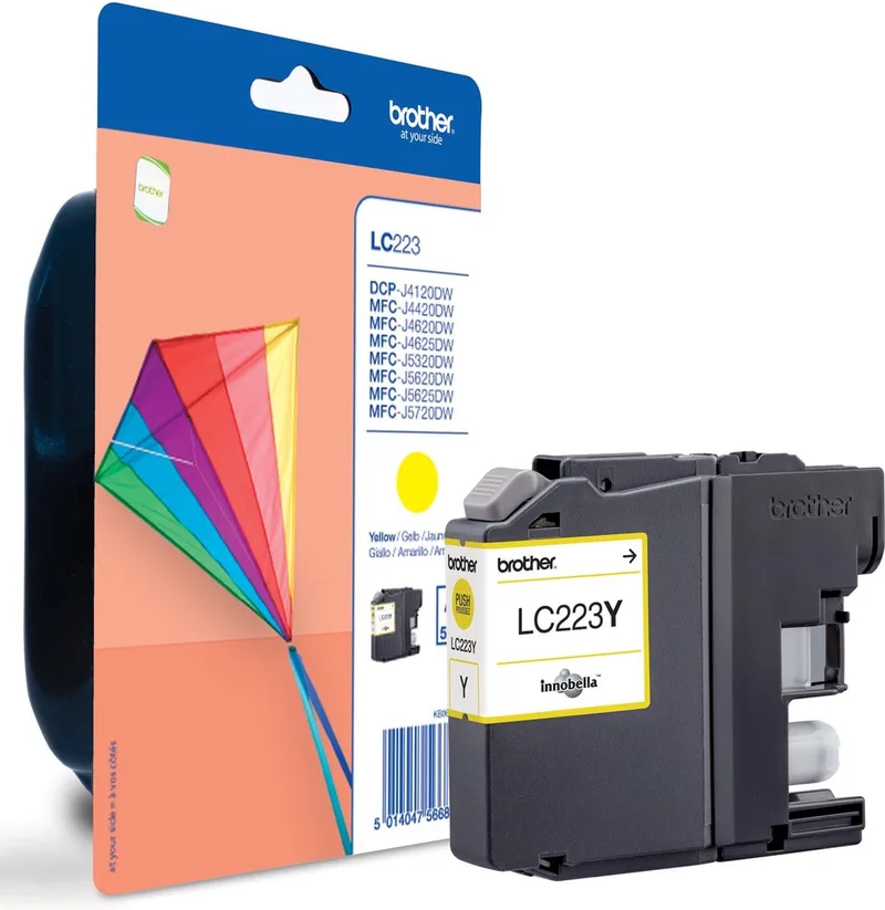 LC-223YBP - Inktcartridge by Brother in Yellow – product photo