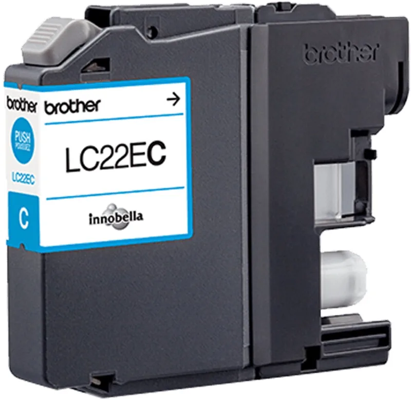 LC-22EC - Inktcartridge de Brother en Cyaan – photo produit