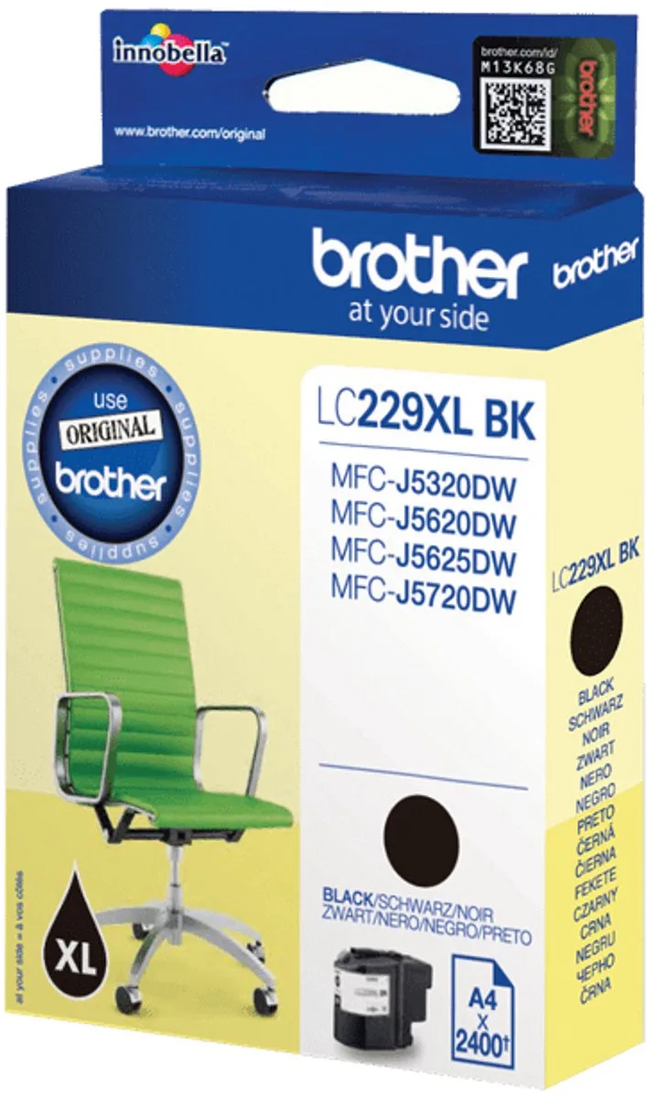 LC-22EY - Inktcartridge by Brother in Yellow – product photo