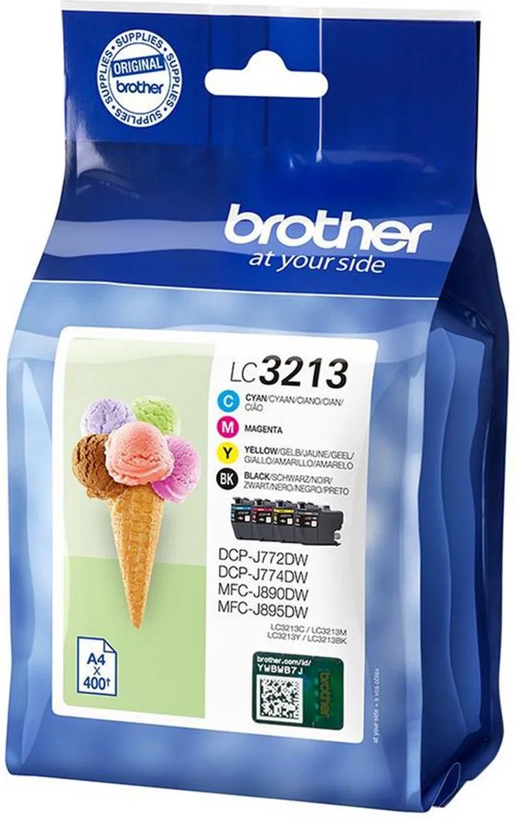 LC-3213VAL - Inktcartridge - Multipack de Brother en Noir – photo produit
