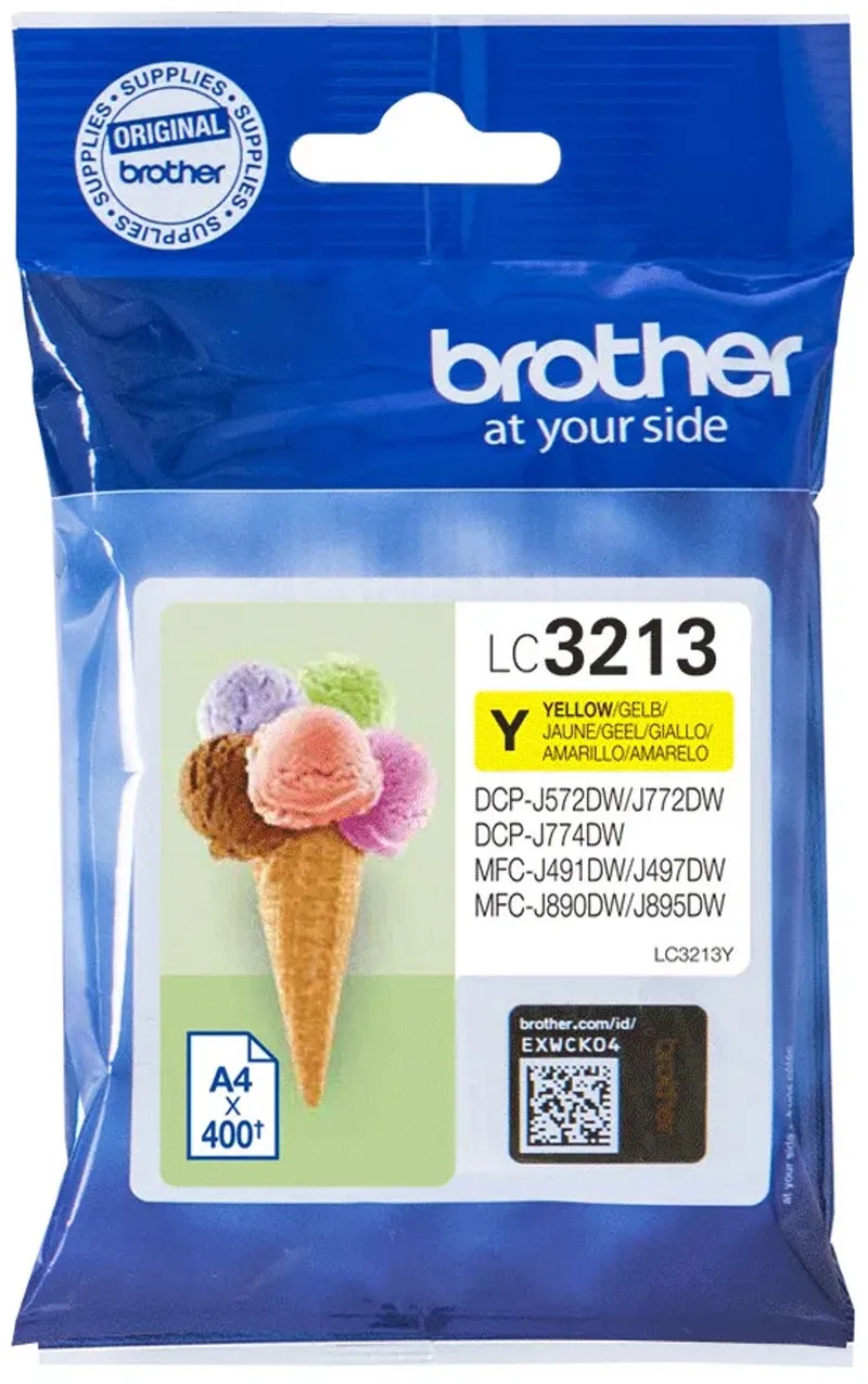 LC-3213Y - Inktcartridge by Brother in Yellow – product photo