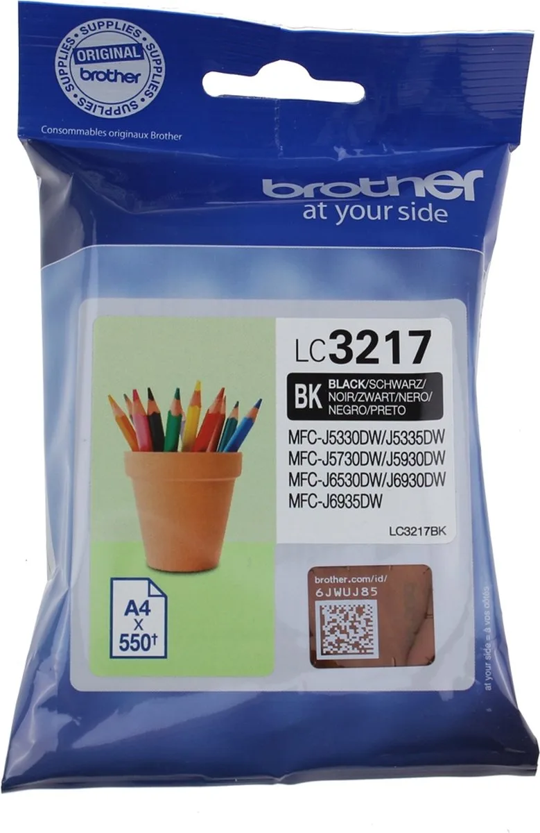 LC-3217BK - Inktcartridge van Brother in Zwart – productfoto
