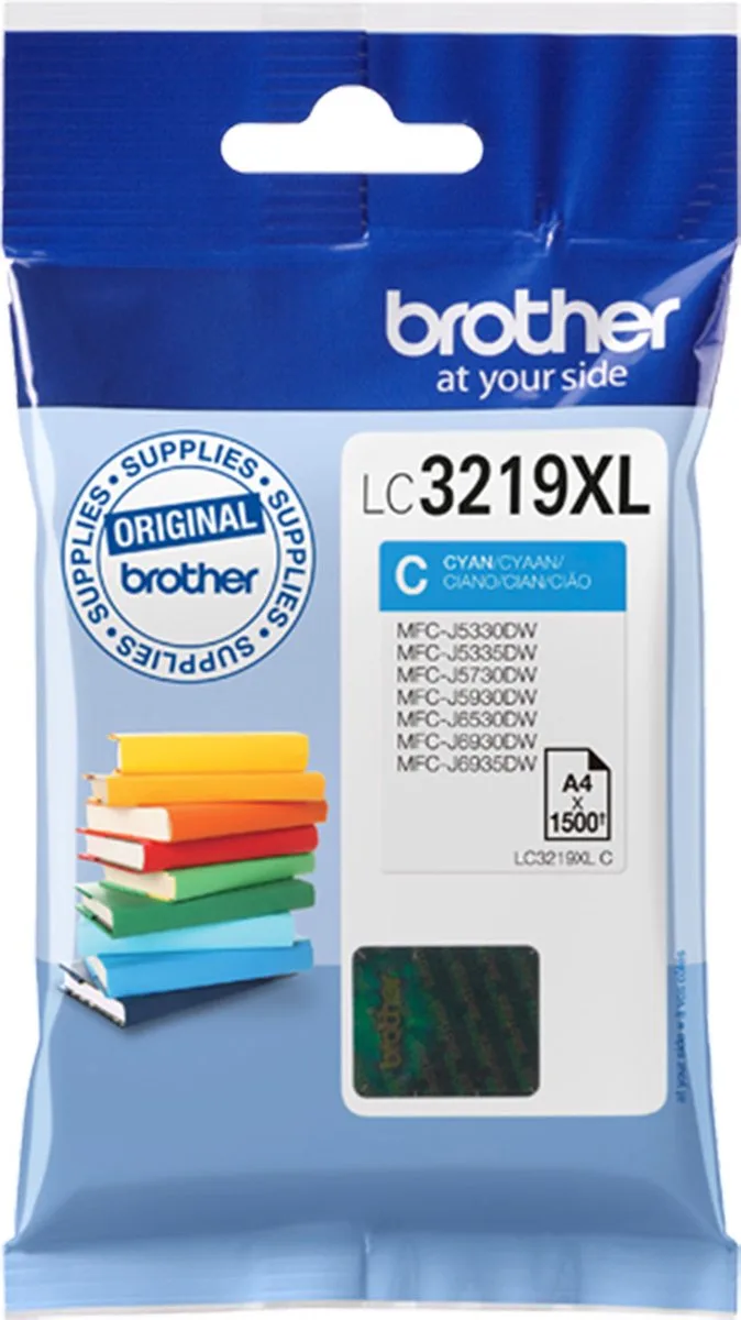 LC-3219XLC - XL Inktcartridge von Brother in Blau – Produktfoto