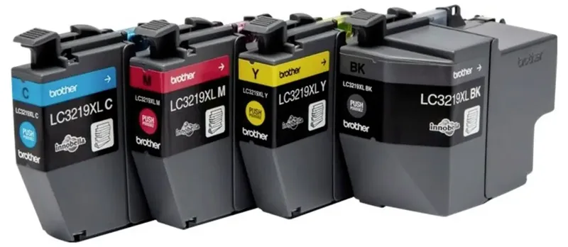 LC-3219XLVAL - Inktcartridge - Zwart / Cyaan / Magenta de Brother en Jaune – photo produit 2 sur 2