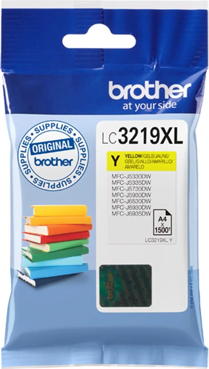LC-3219XLY inktcartridge Origineel van Brother in Geel – productfoto