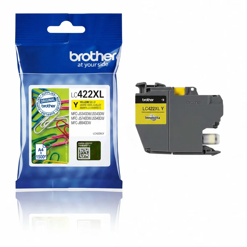 LC-422XLY inktcartridge 1 stuk origineel geel by Brother – product photo