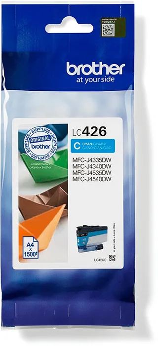 LC-426C - Originele Cartridge - Standaard formaat by Brother in Cyaan – product photo 1 of 2
