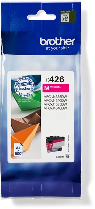 LC-426M - Originele Cartridge - Standaard formaat de Brother en Magenta – photo produit 1 sur 2