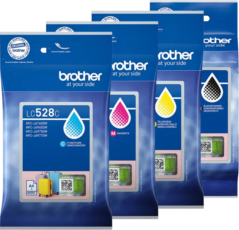 LC-528 Cartridge Combo Pack de Brother – photo produit