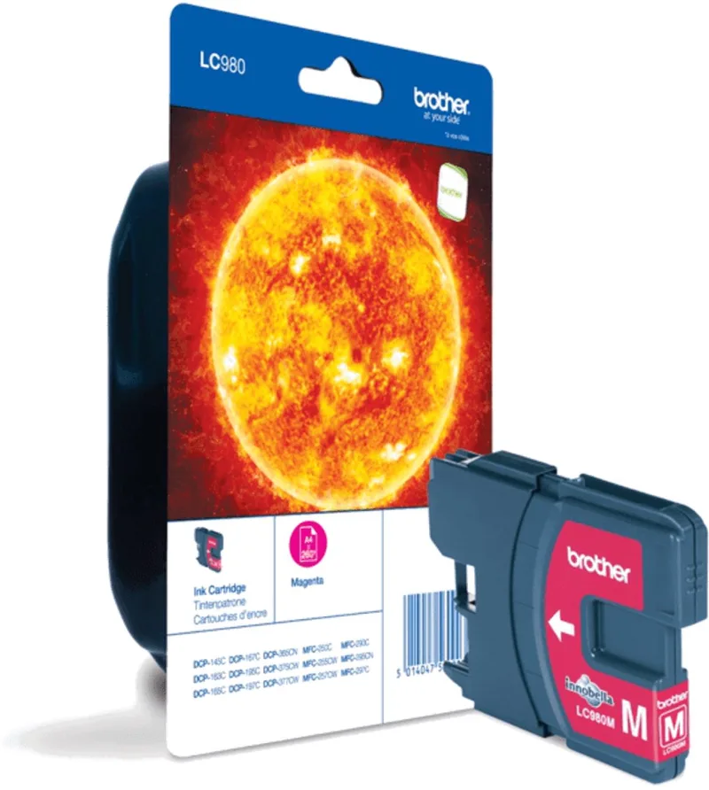 LC-980 - Inktcartridge de Brother en Magenta – photo produit