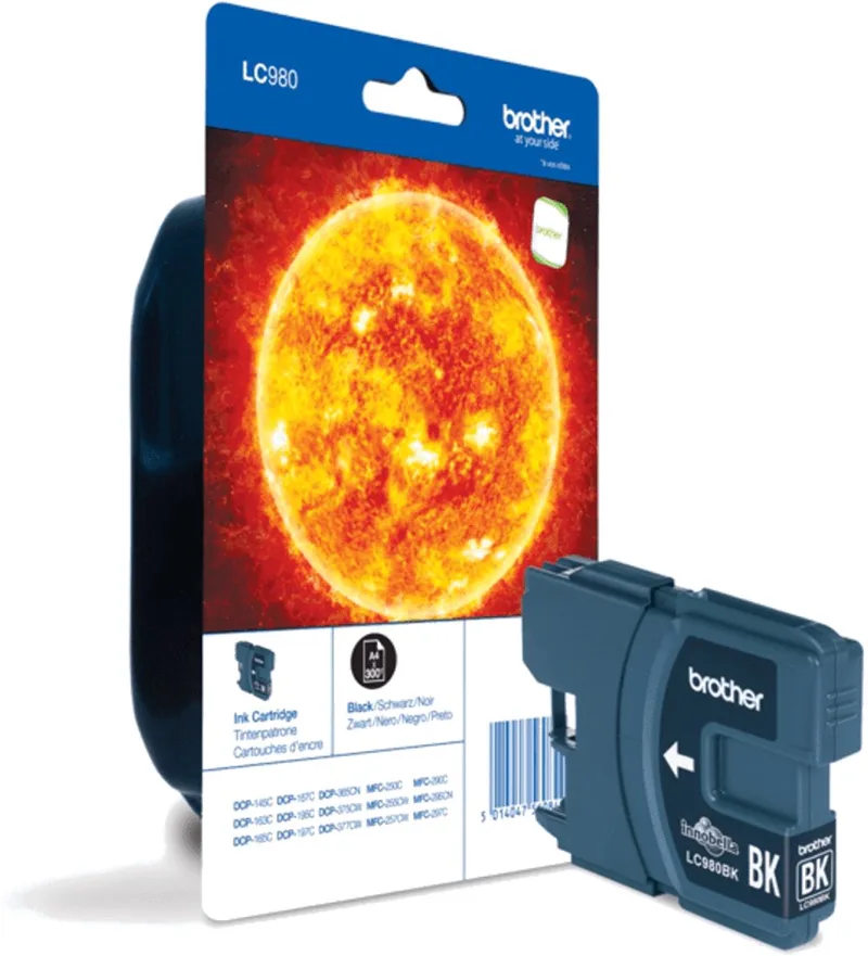 LC-980 - Inktcartridge by Brother in Black – product photo