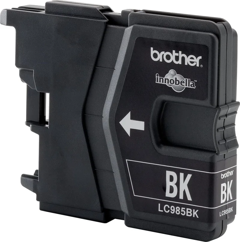 LC-985 inktcartridge standard capacity 300 paginas 1-pack blister zonder alarm van Brother in Zwart – productfoto