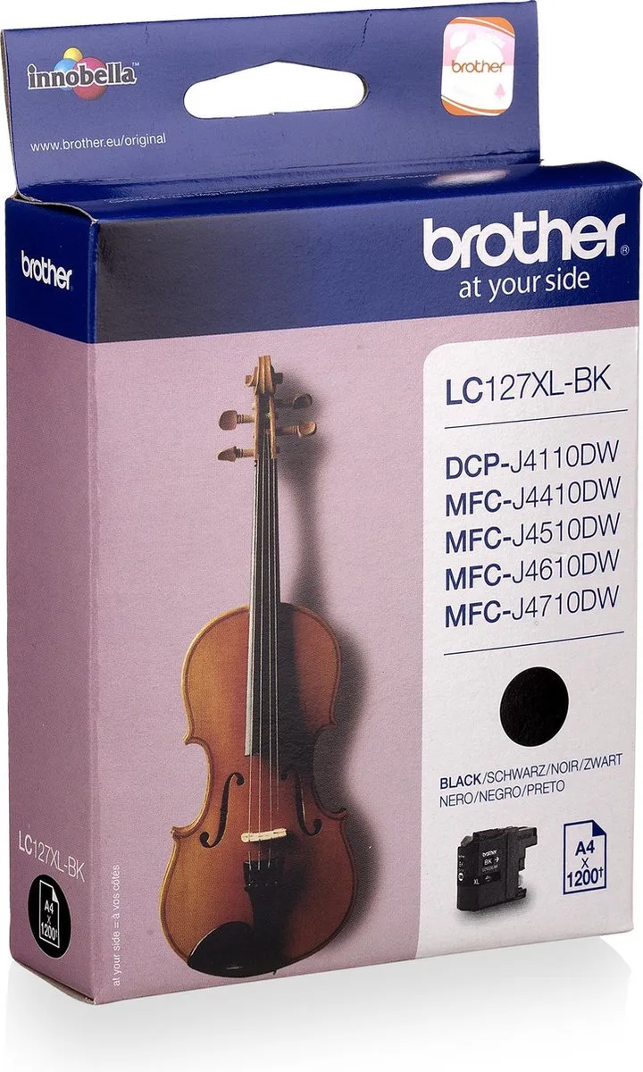 LC127XL-BK - Inktcartridge / Black von Brother in Schwarz – Produktfoto